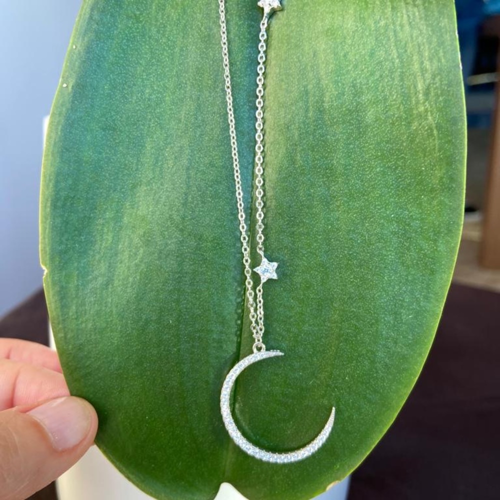 Brand new moon neckless